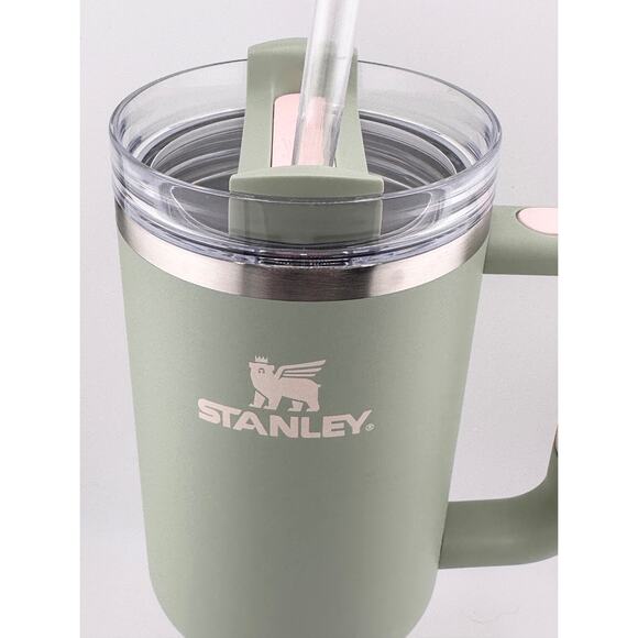 STANLEY Adventure Quencher 40 OZ H2.0 FlowState Summer Edit; LICHEN - Picture 3 of 5